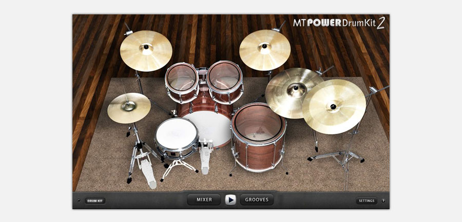 mt power drum kit crackling
